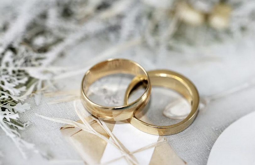 Close up of hands/rings or Sydney scenery
